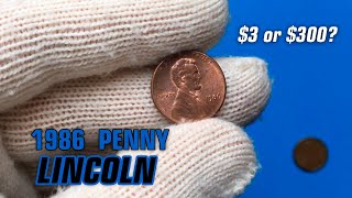 1986 Lincoln Penny: What You Need to Know to Make Money!