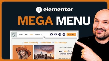 Elementor Mega Menu Tutorial | Without Plugin 👉 Just Elementor PRO