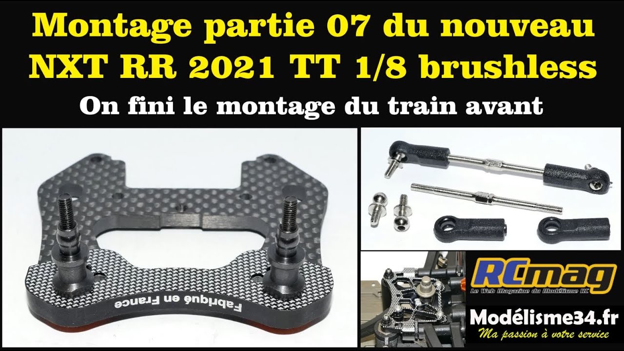 Mon buggy TT 1/8 éme brushless Kyosho MP7