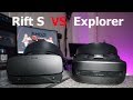 Lenovo Explorer VS Oculus Rift S VR headset