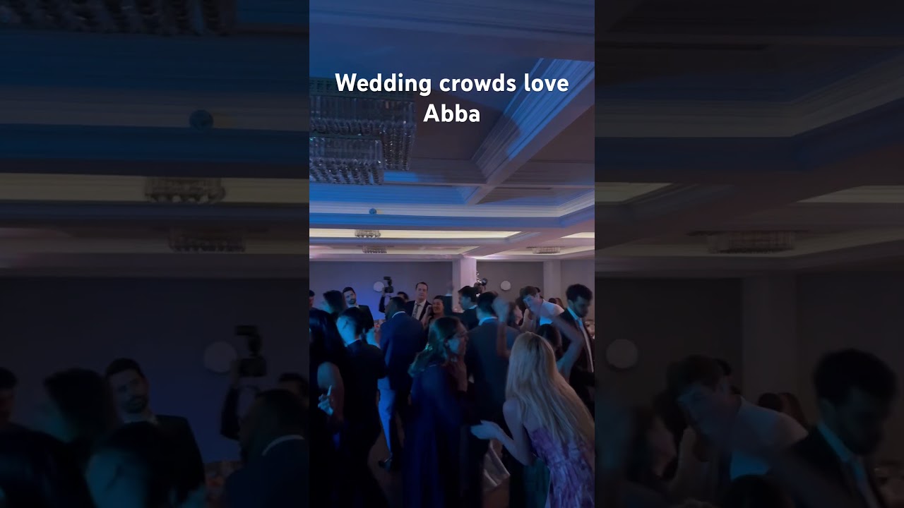 Weddings love ABBA! “Dancing Queen” always goes off at San Diego weddings!