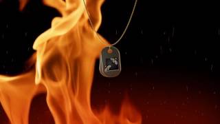 Dog Tag Logo Reveal Animation