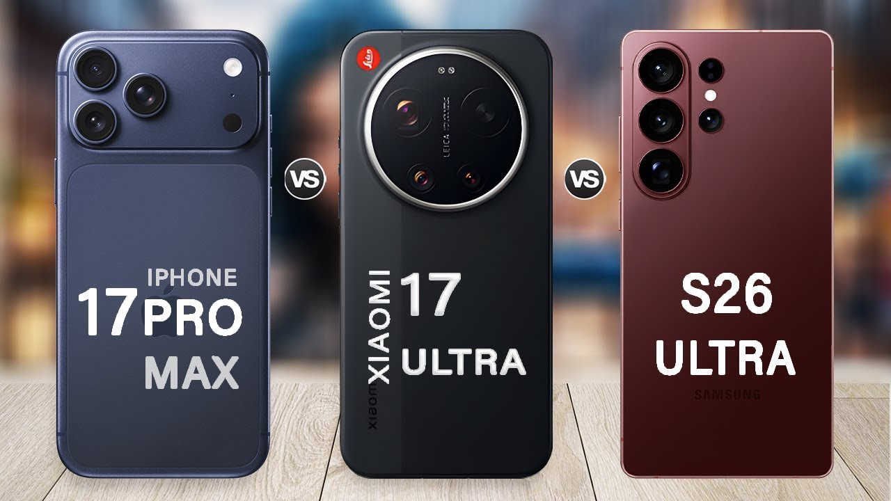 Xiaomi 17 Ultra Vs Samsung S26 Ultra Vs iPhone 17 Pro Max | Which One Is The Best?