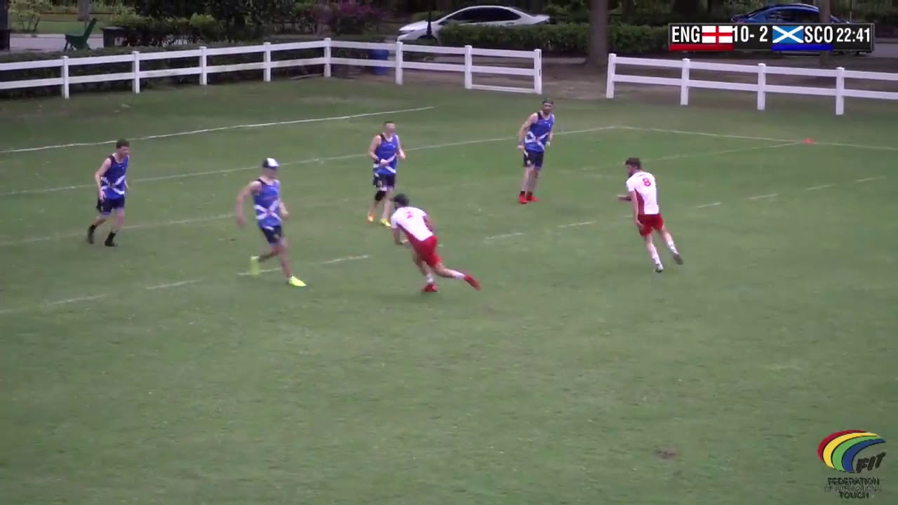 29/04/2019 England vs Scotland Men's Open Touch Rugby World Cup Clip 14 ...