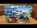 Обзор Конструктор LEGO City Police Полицейская машина для перевозки заключенных (60276) из Rozetka