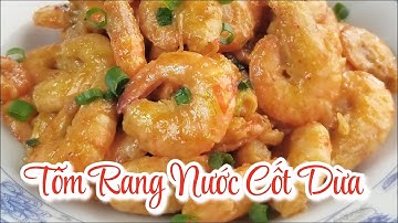 🦐🥥Tôm Rang Nước Cốt Dừa Ivi Lunch - Đặc Sản Miền Tây - Cách Làm Tôm Rang Nước Cốt Dừa đậm đà hấp dẫn