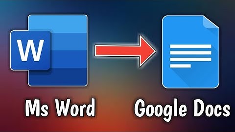 Cara Mengubah File Word Ke Google Dokumen | File word to Google Docs