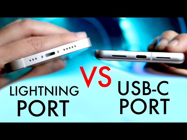 USB-C vs. Lightning Port: What's the Difference?