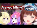 Vivi Suddenly Asked Watame If She Was H0rny and Caught Sora Off Guard...【Hololive】 thumbnail