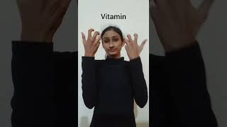 Vitamin #englishwords #indiasignlanguage #searchengineoptimization #vitamin