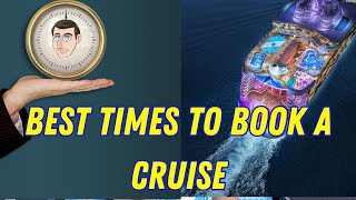 What's The Best Time To Book A Cruise?  - #cruising #bookacruise