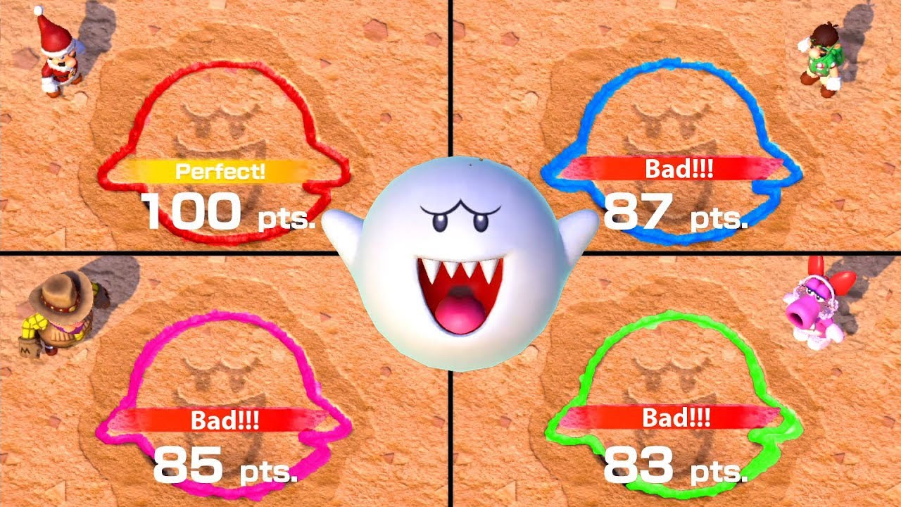 [Mario Party Superstars] Mario vs Luigi vs Wario vs Birdo (COM Strongest Master)