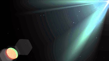 Lens Flare and Particles  - Free Animation Footage