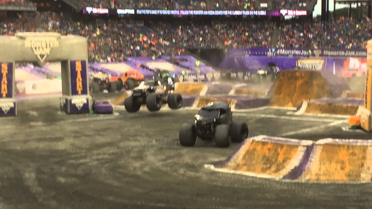 Metal Mulisha vs Doomsday at Monster Jam Path of Destruction. Gillette Stadium Foxboro