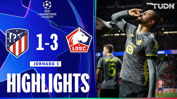 HIGHLIGHTS - Atlético de Madrid vs Lille | UEFA Champions League 24/25 | TUDN