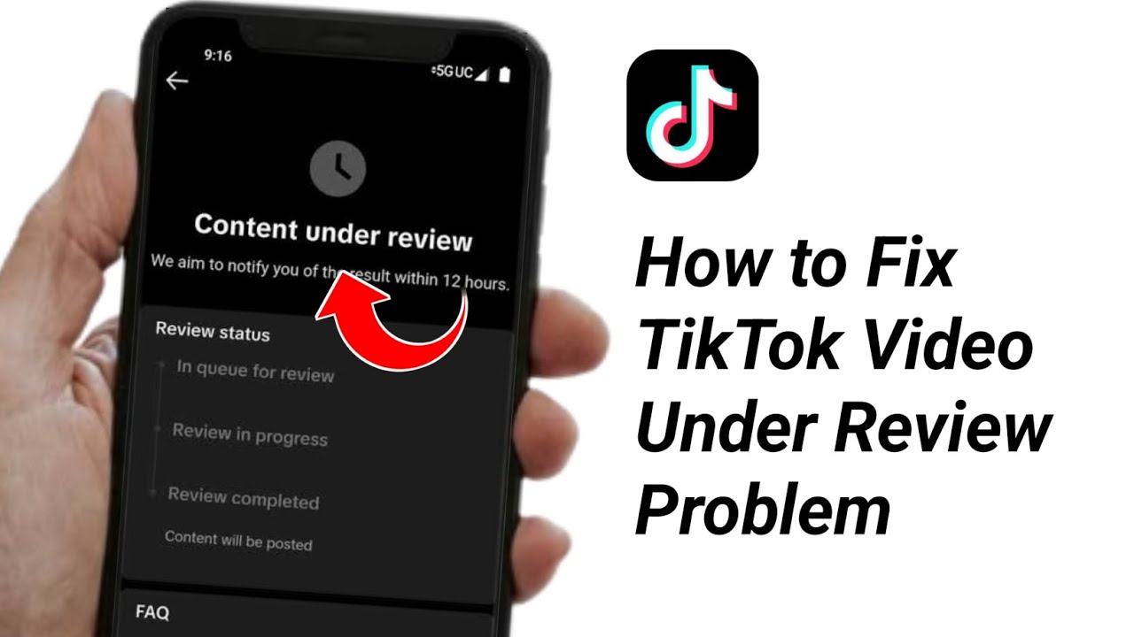 Fix Tik Tok Video Under Review Problem | Fix TikTok Content under ...