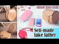 FAB DIY POUCH FROM THINGS WE HAVE AT HOME // Purse Bag Tutorial From Self-Made Fake Lather