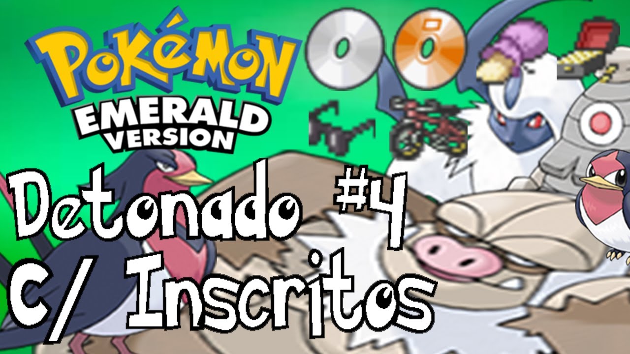 Pokémon Emerald Pt-br Detonado #5 No 3º GYM e HM Strength 