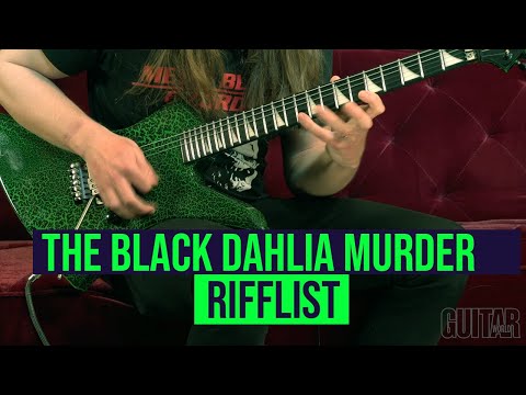 The Black Dahlia Murder's Brandon Ellis - Rifflist