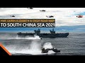 HMS Queen Elizabeth and CSG21 Road Map to South China Sea 2021