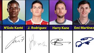 futbolcuların imzaları #football #ronaldo #messi #mbappe #neymar