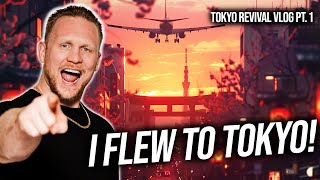 Flying to Tokyo 🇯🇵 | Japan Revival Vlog Part 1