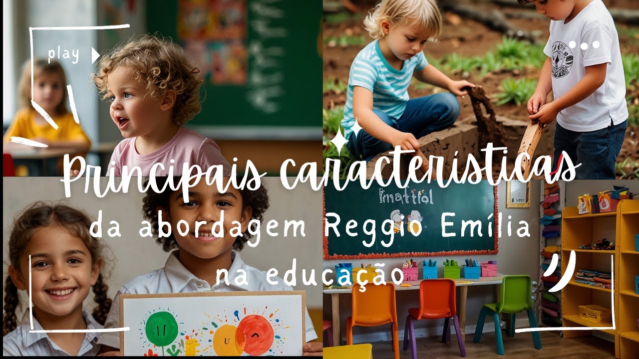 Principais características da abordagem Reggio Emília na educação.
