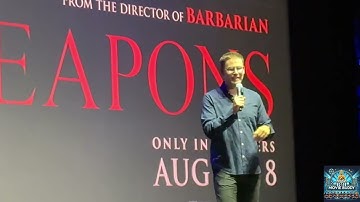 Weapons Premiere Introduction | Zach Cregger & Cast 