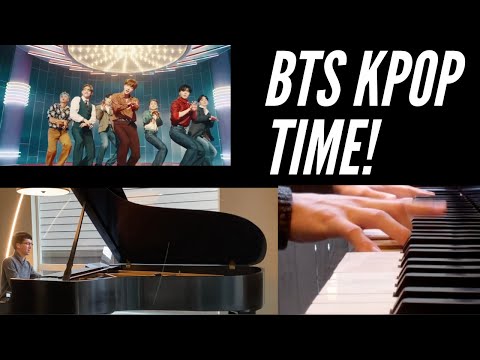 Most Amazing BTS Dynamite Piano Collab Cover Ever?  대단한 BTS 피아노 커버 MV | Kpop Time with Charlie