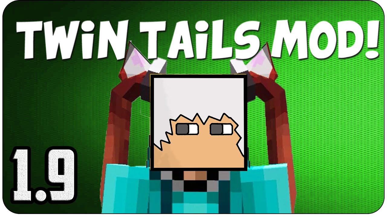 TWIN TAILS MOD Minecraft 1.9 [Deutsch] - YouTube