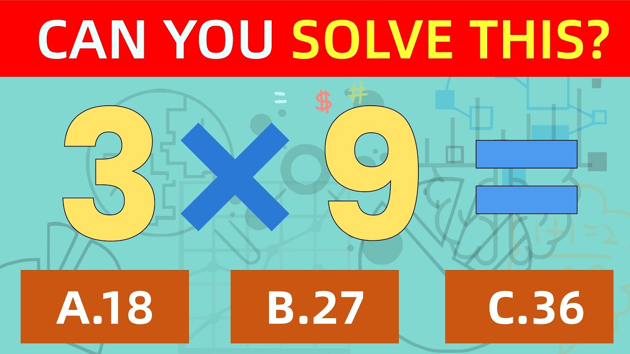 Can You Pass This Ultimate Math Quiz? 🤓 ️ | Easy, Medium, Hard ...