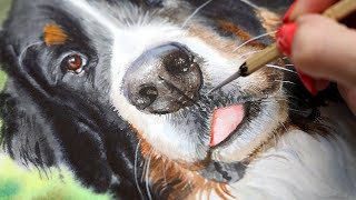 How to Paint a Realistic Dog Nose in Watercolor