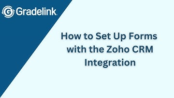 How to Set Up Forms with the Zoho CRM Integration