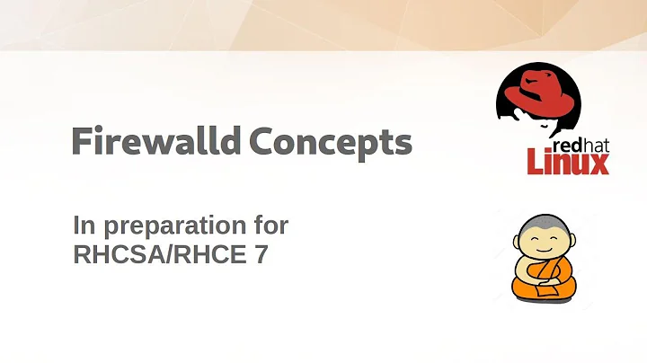 CentOS 7: Firewalld Concepts and Examples [RHCSA7/RHCE7]