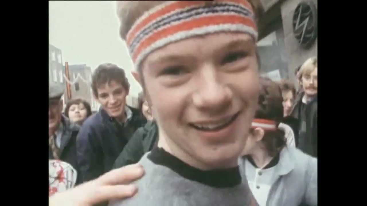 Breakdancing in Limerick City, Ireland 1984