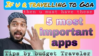 Goa travel apps - use these 5 apps on ur next Goa trip | Important goa tips. screenshot 1