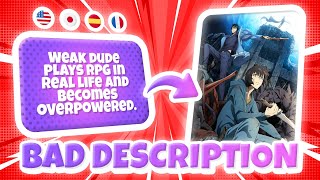 😂 Guess the anime from BAD DESCRIPTIONS! (Easy 😎 ➜ Impossible 💀) #4