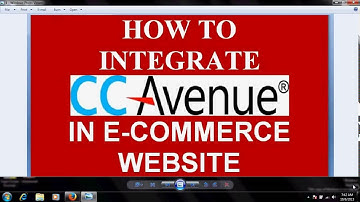 Simplest way to integrate ccavenue payment gateway on your website