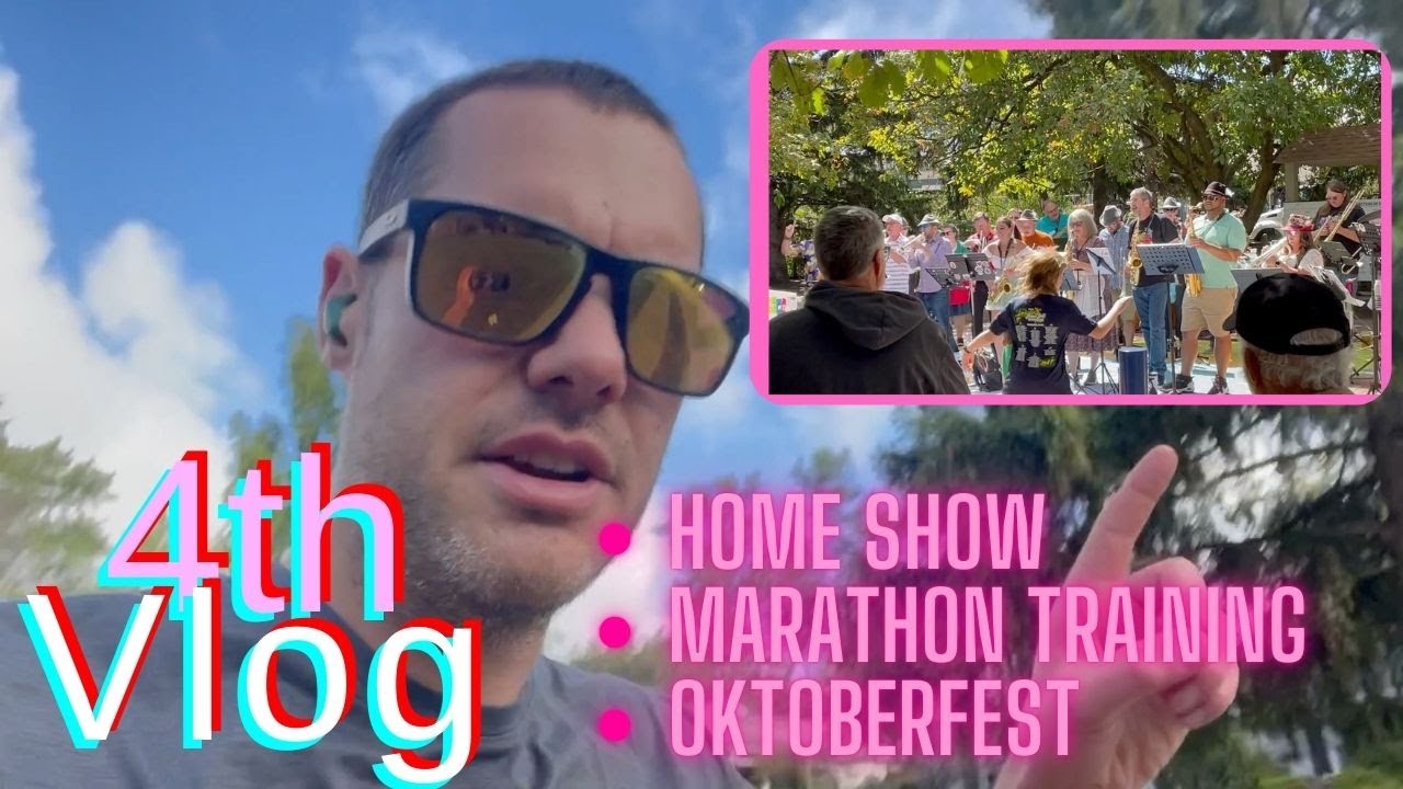 Marathon Training Update, Ohio Home Show & Oktoberfest Fun | A Busy Weekend Vlog!
