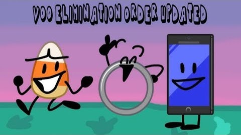 Village Of Objects Elimination Order (So Far) | UPDATED!