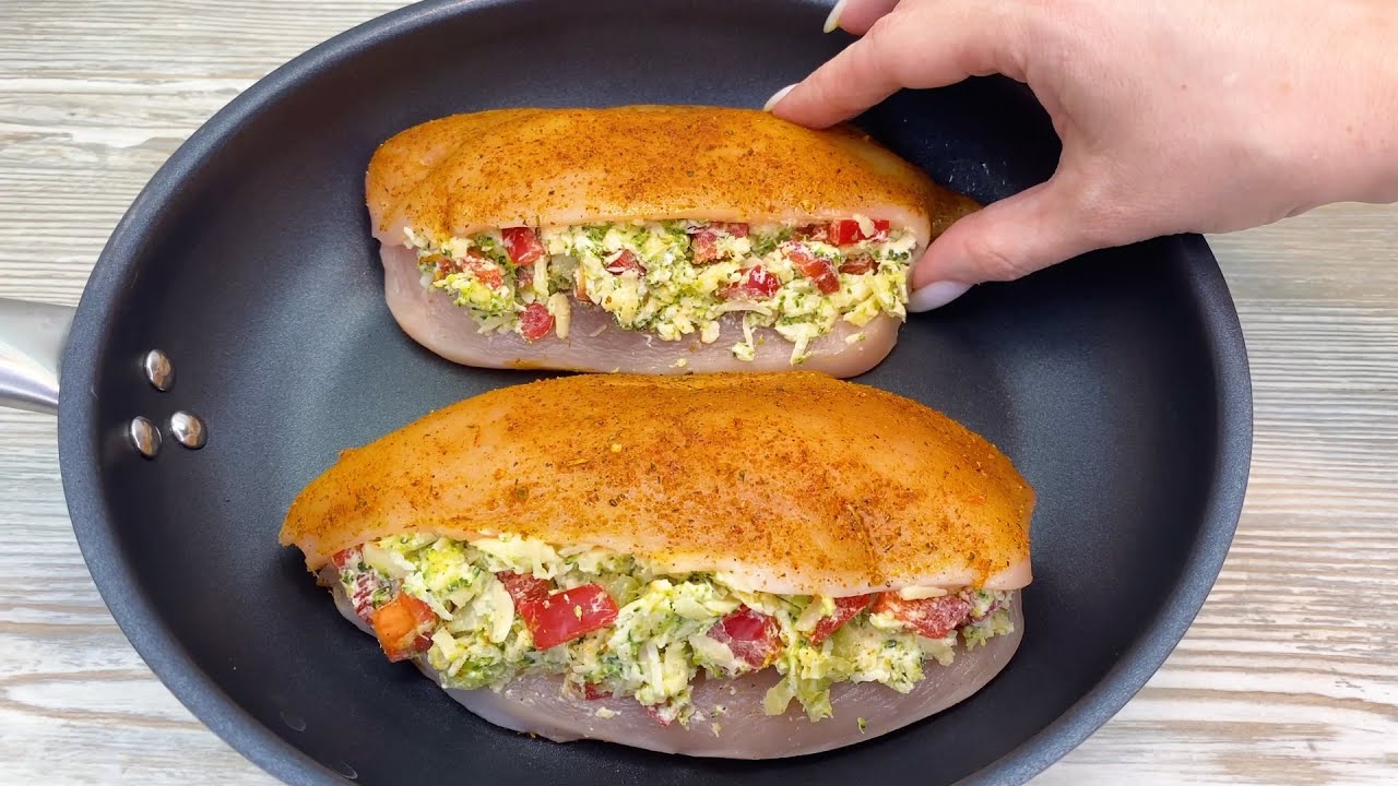 Die leckersten Hähnchenbrust, die ich je gekocht habe! Einfach und sehr lecker! - YouTube