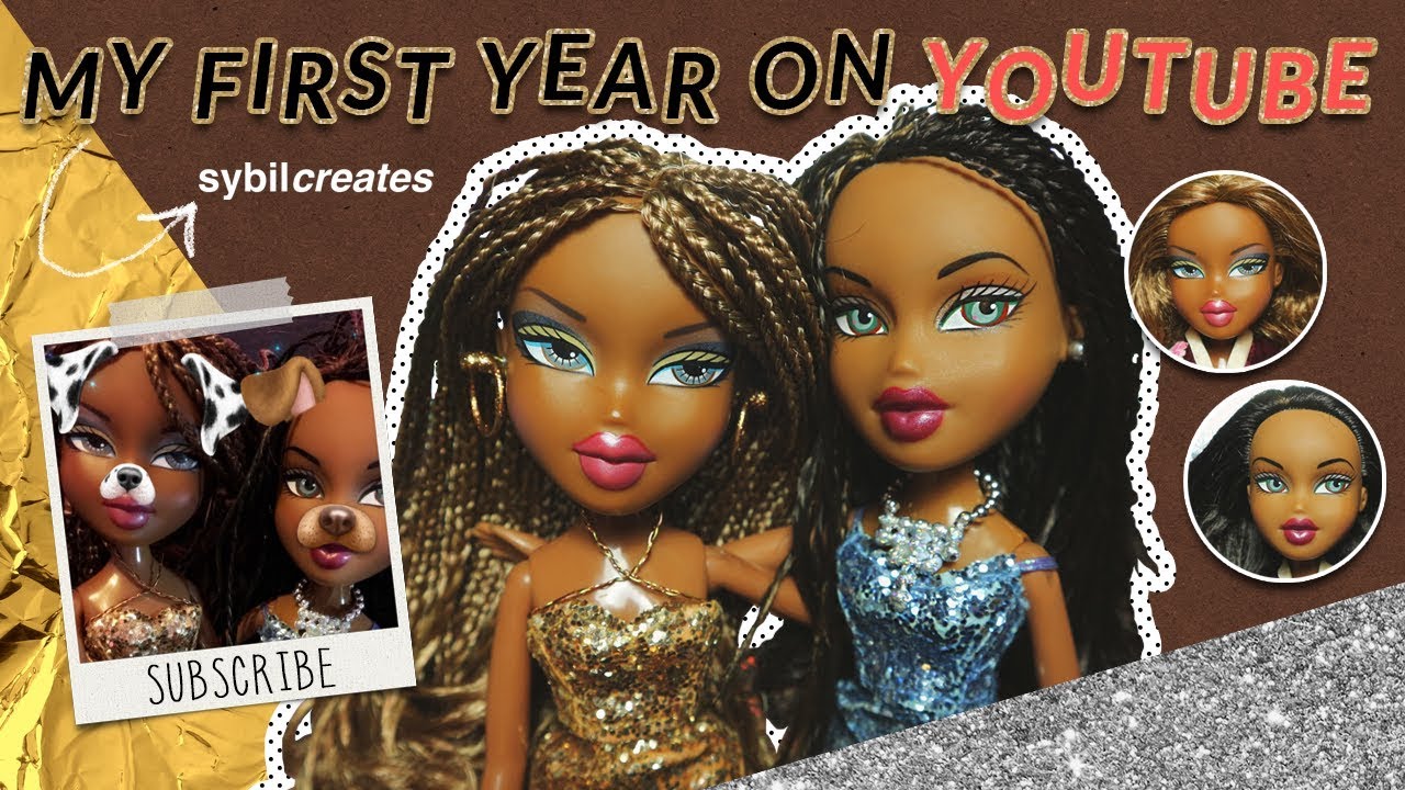 My First Year On YouTube - Mini Braids and Mini Twists - Doll ...