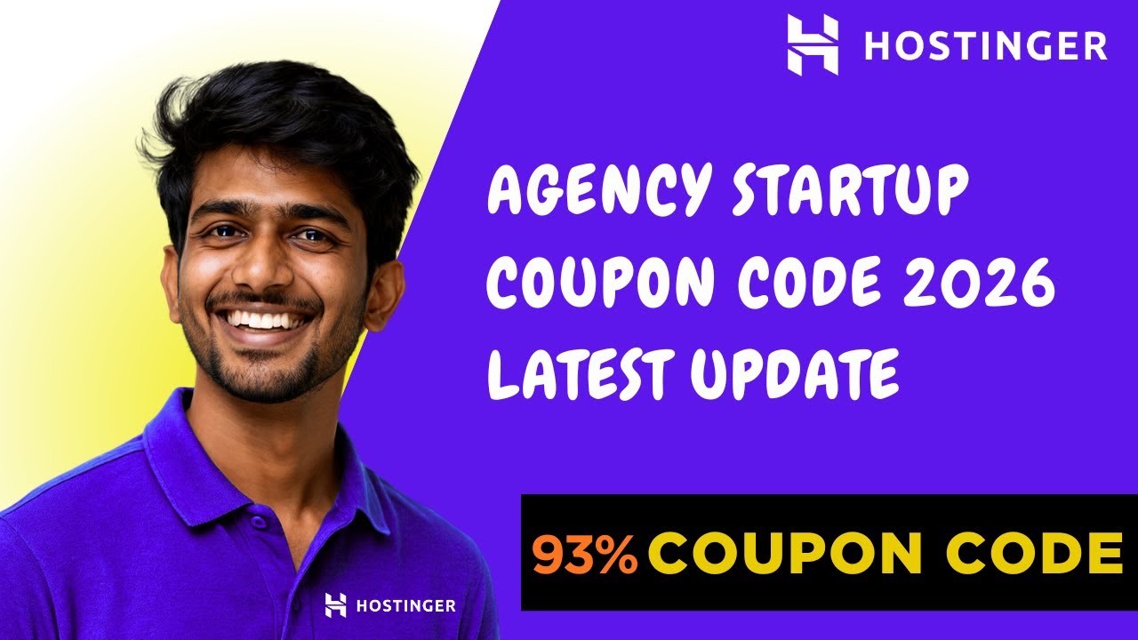 Hostinger Agency Startup 12-Month Plan – Save ₹4,077 Instantly |Coupon Code