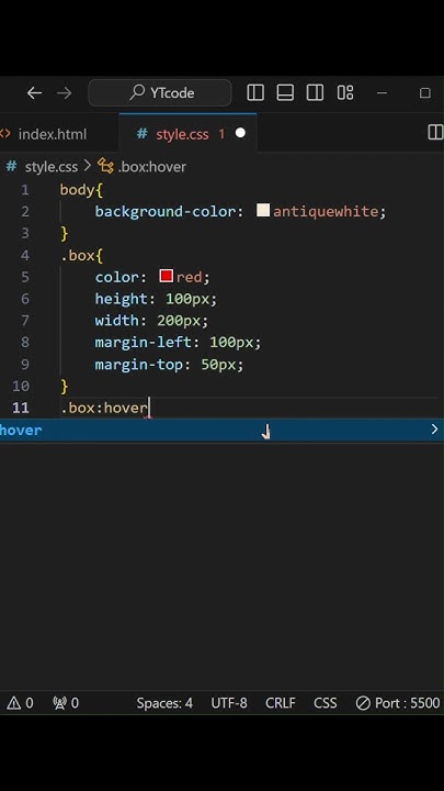 How to use hover effect in HTML|| Protip29/100: Learning Frontend# ...