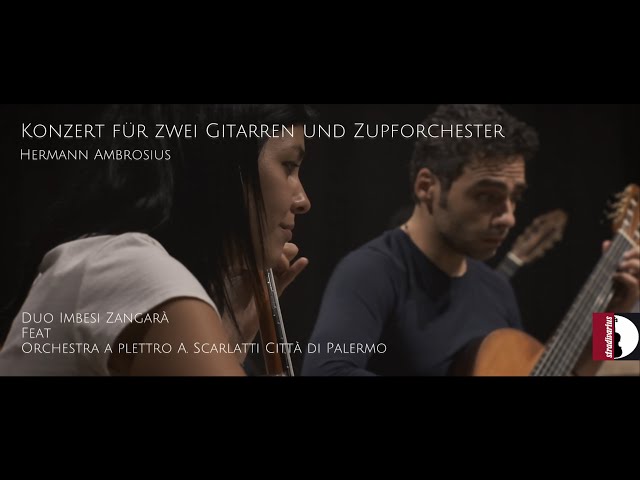 H. Ambrosius: Konzert für 2 Gitarren und Zupforchester - Duo Imbesi Zangarà feat. OAP Città Palermo