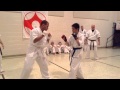 Oyama Juku Kyokushin: Kumite test, Nathan & Riyuki