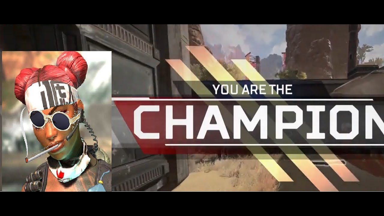 LIFELINE IS INSANE BACK TO BACK WINS CHAMPION SQUAD APEX LEGENDS - YouTube