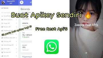 🔴 CARA MEMBUAT REST API SENDIRI UNTUK KEPERLUAN BOT WHATSAPP !!! GK PERLU LAGI BELI APIKEY😱