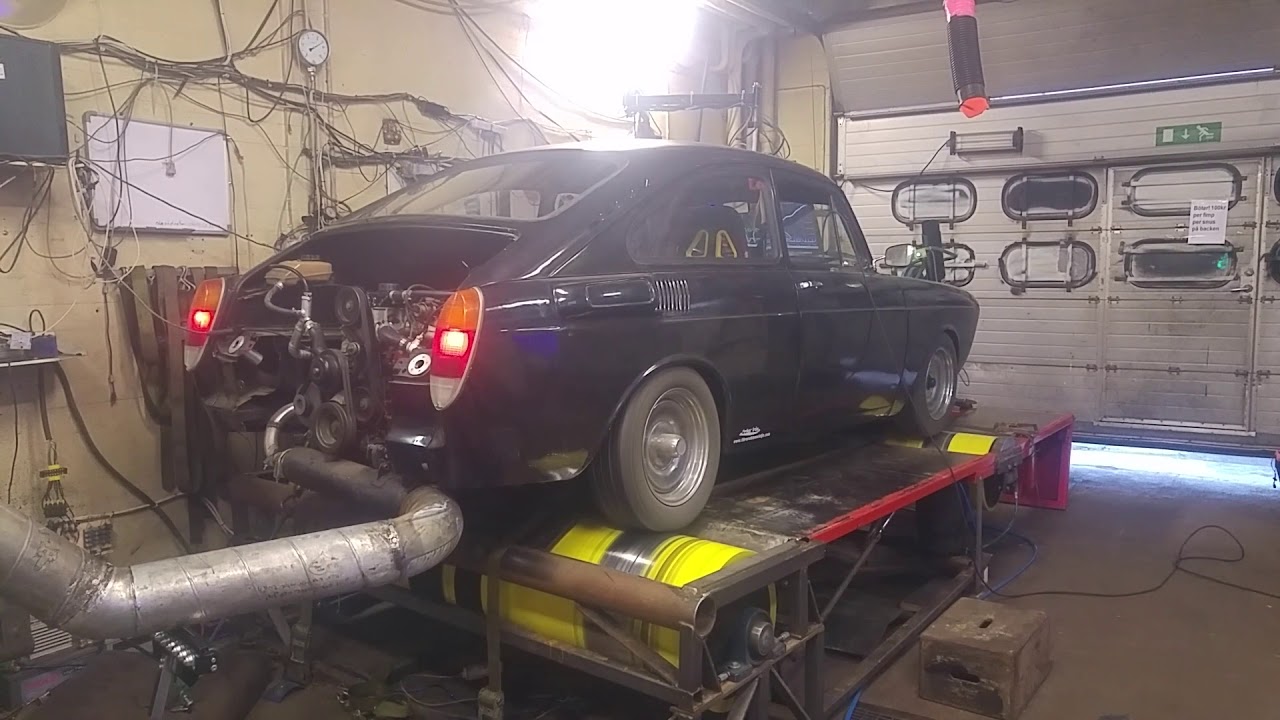 Vw 1600 with volvo b230 dyno test at RBD dyno tuning