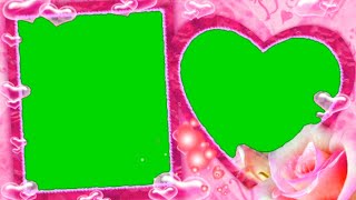 Weeding green screen frame animation wedding green screen effects & s dil l green
